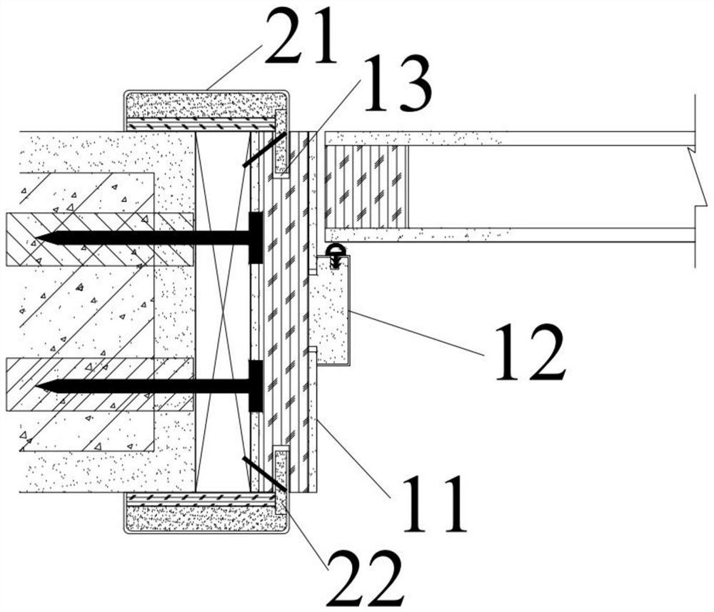 Wooden door frame and mounting method