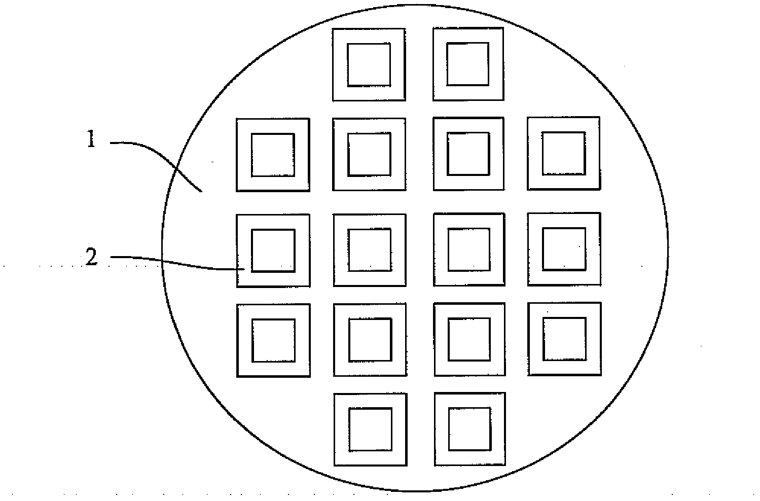 Silicon wafer thinning fixture with through-hole electroplating copper salient points and thinning technique