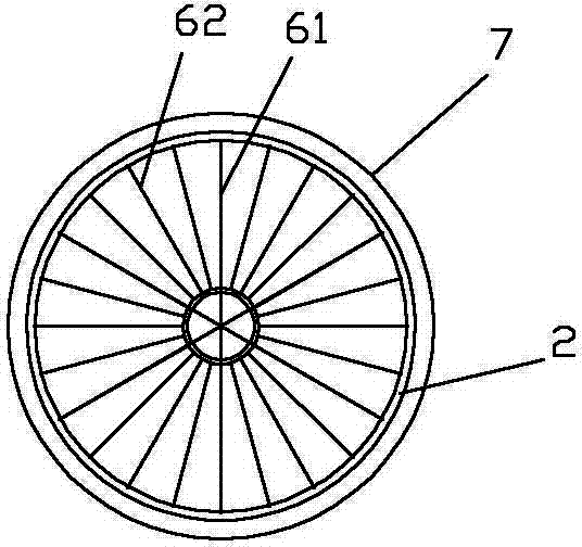 Filtering device on filtering breather