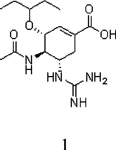 Use of neuraminidase inhibitor and neuraminidase inhibitor prodrug
