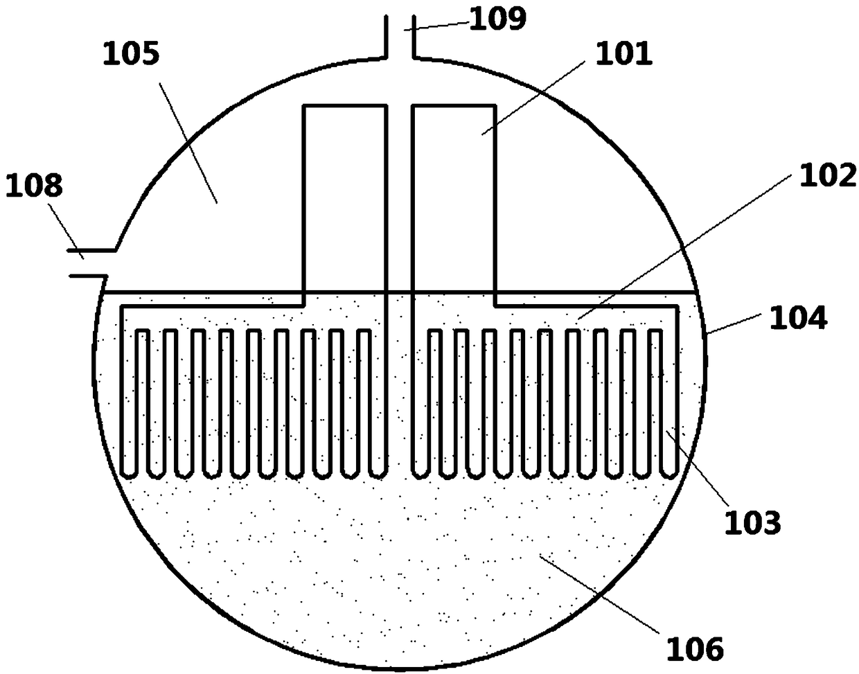 A steam generator with medicinal fumigation treatment function