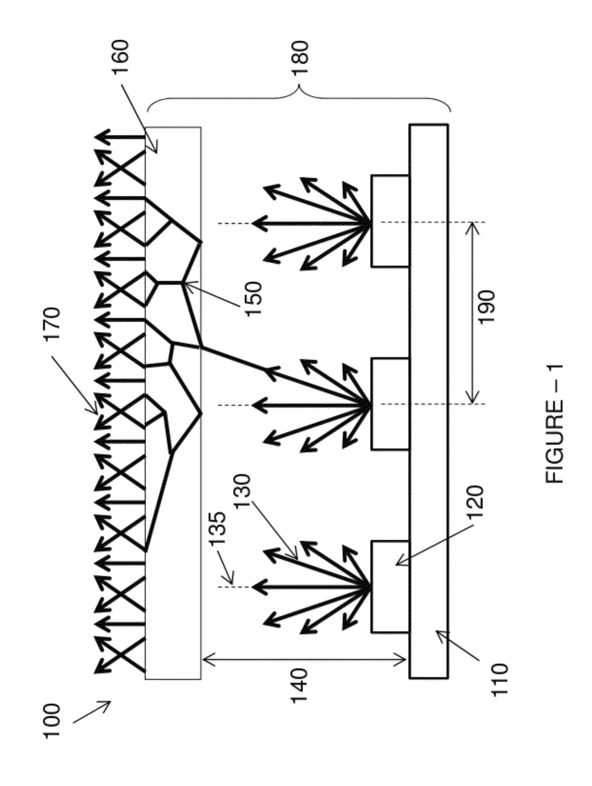 Shaped Reflectors for Enhanced Optical Diffusion in Backlight Assemblies