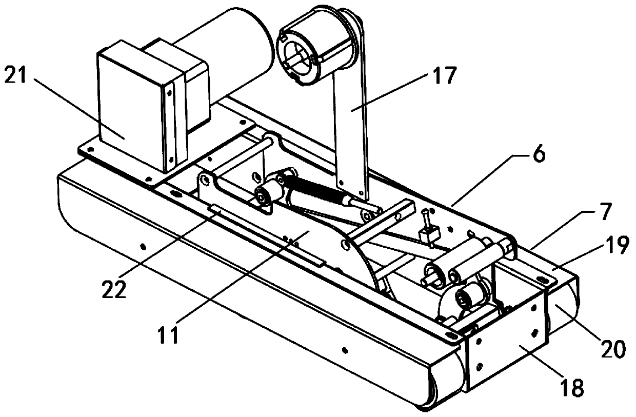 Device and method for sealing packaging boxes of small office equipment