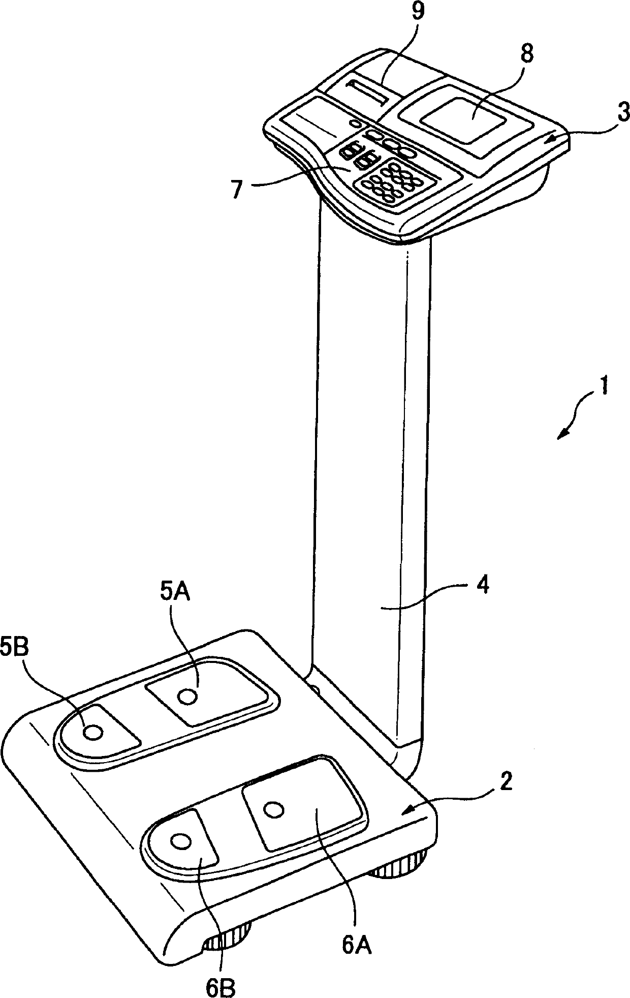 Basal metabolic rate measuring device