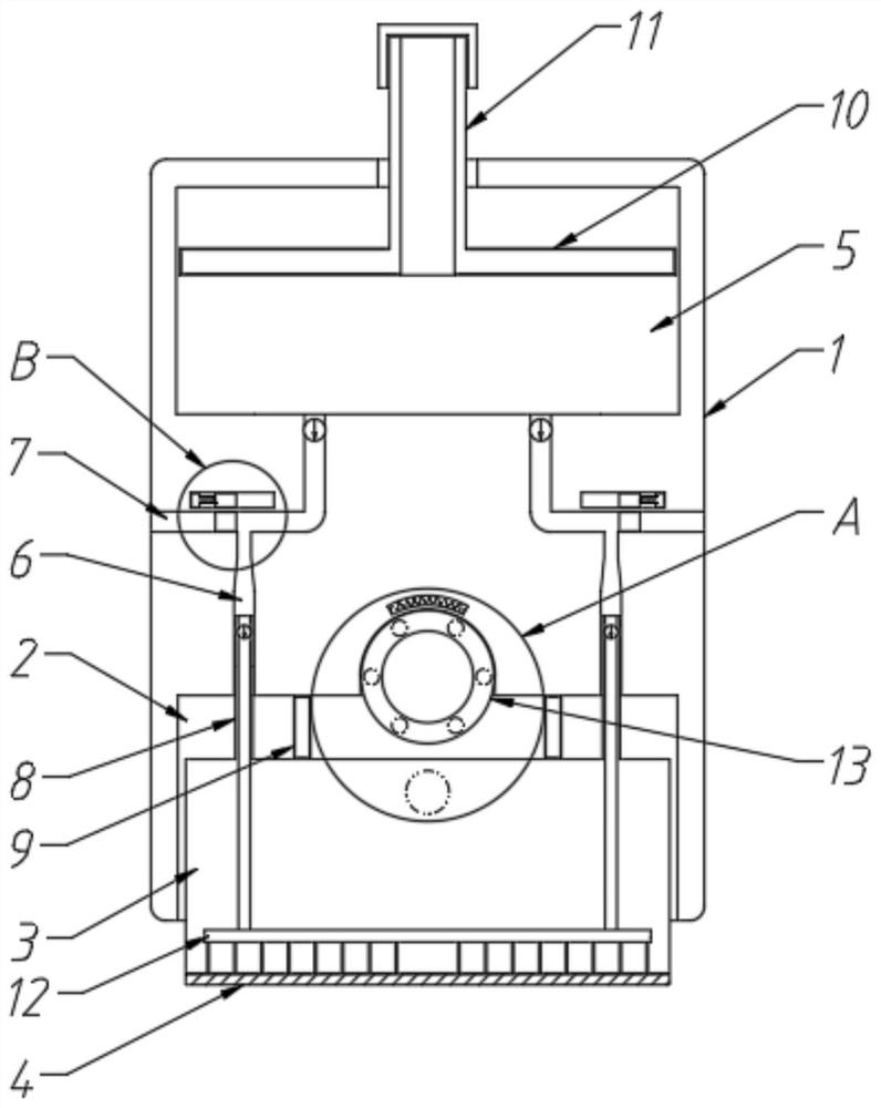 Absorption-assisting flapping device for water skin care products