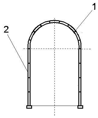 Spliced steel arch frame and manufacturing method thereof