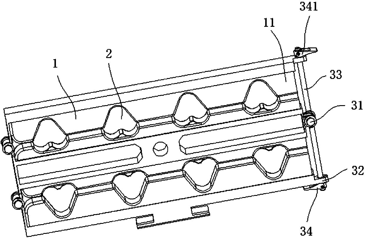 Cable fixing device and cable laying device