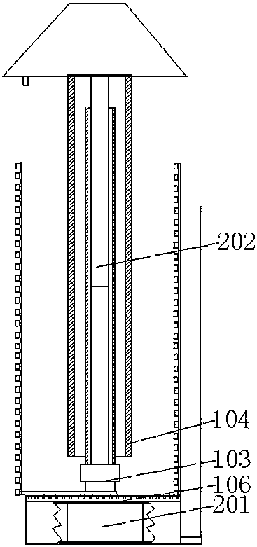 Intelligent plant protection rail post suitable for multiple occasions and application method of intelligent plant protection rail post