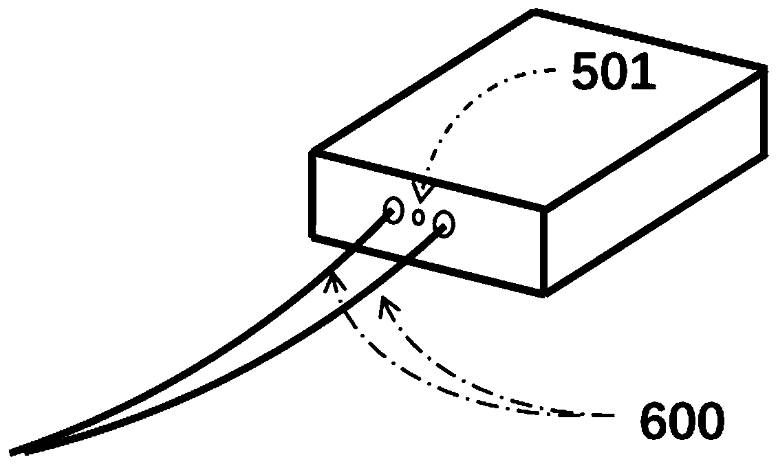 Micro-nano wire manufacturing device and micro-nano structure