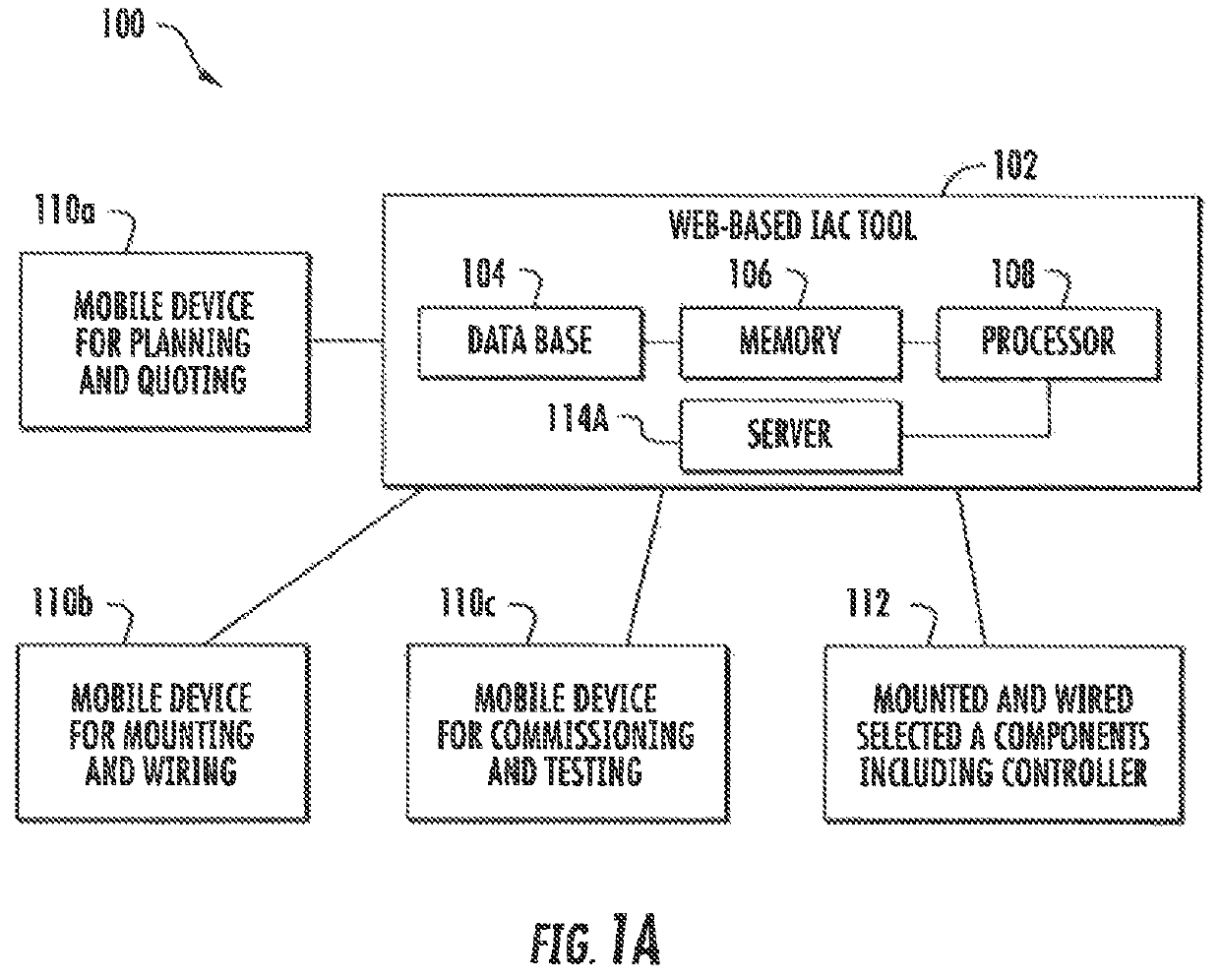 Floor-plan based learning and registration of distributed devices