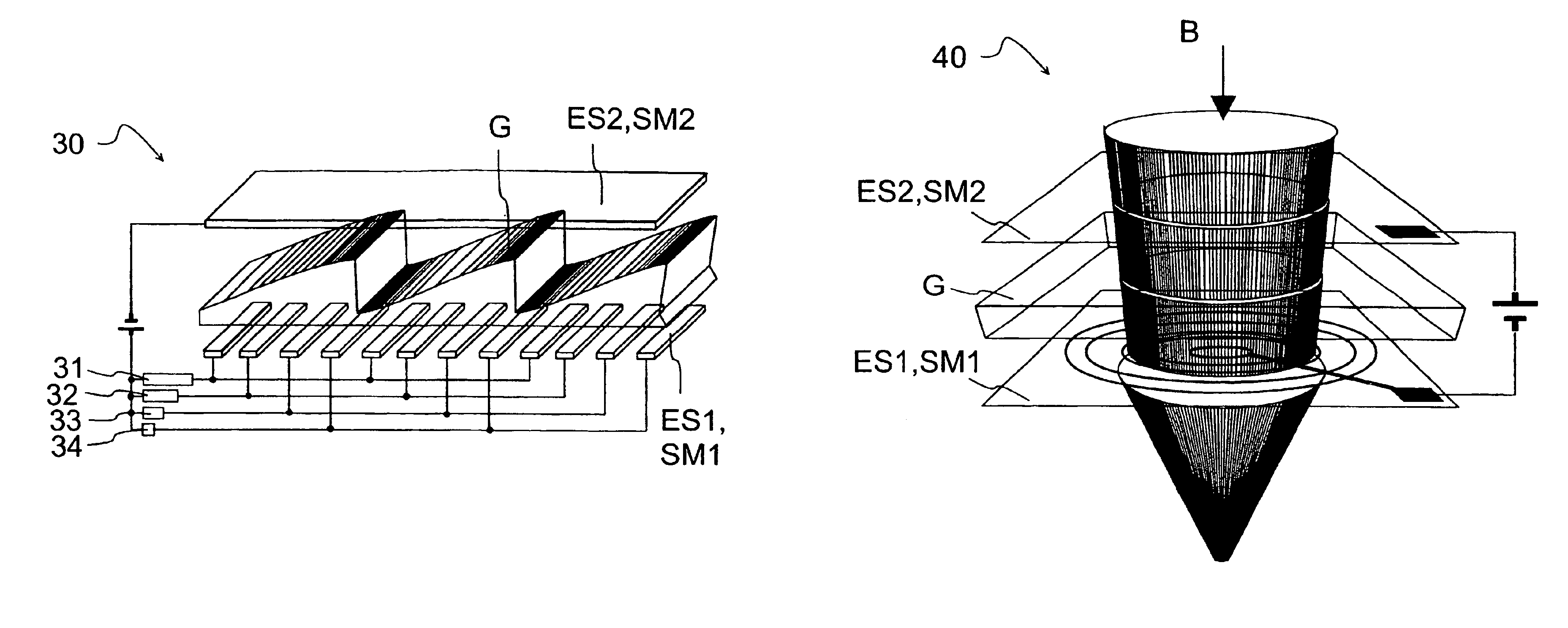 Electrically reconfigurable optical devices