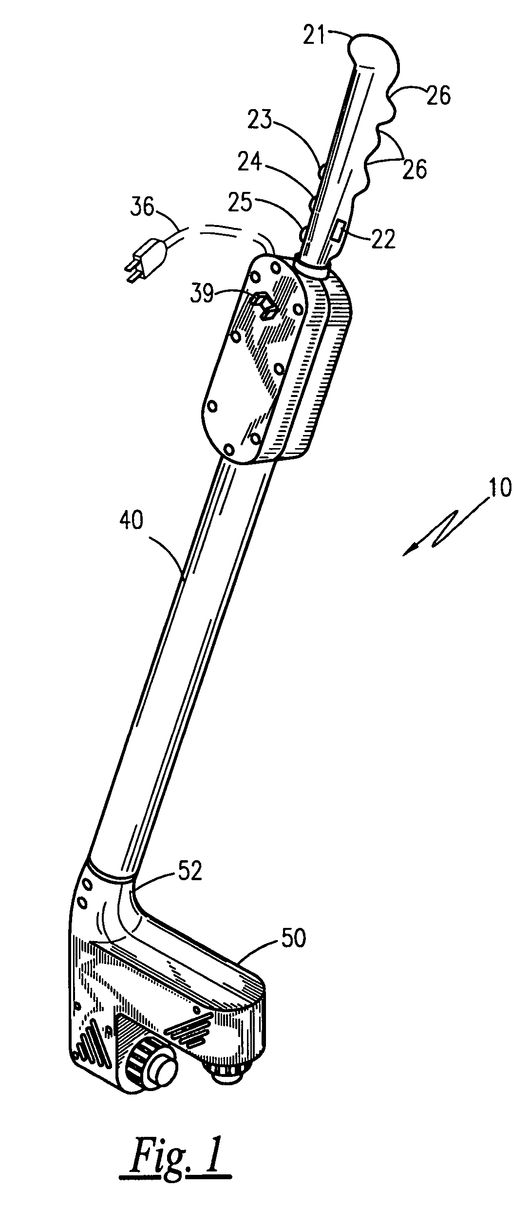 Grass trimming device with dual linehead spool hubs