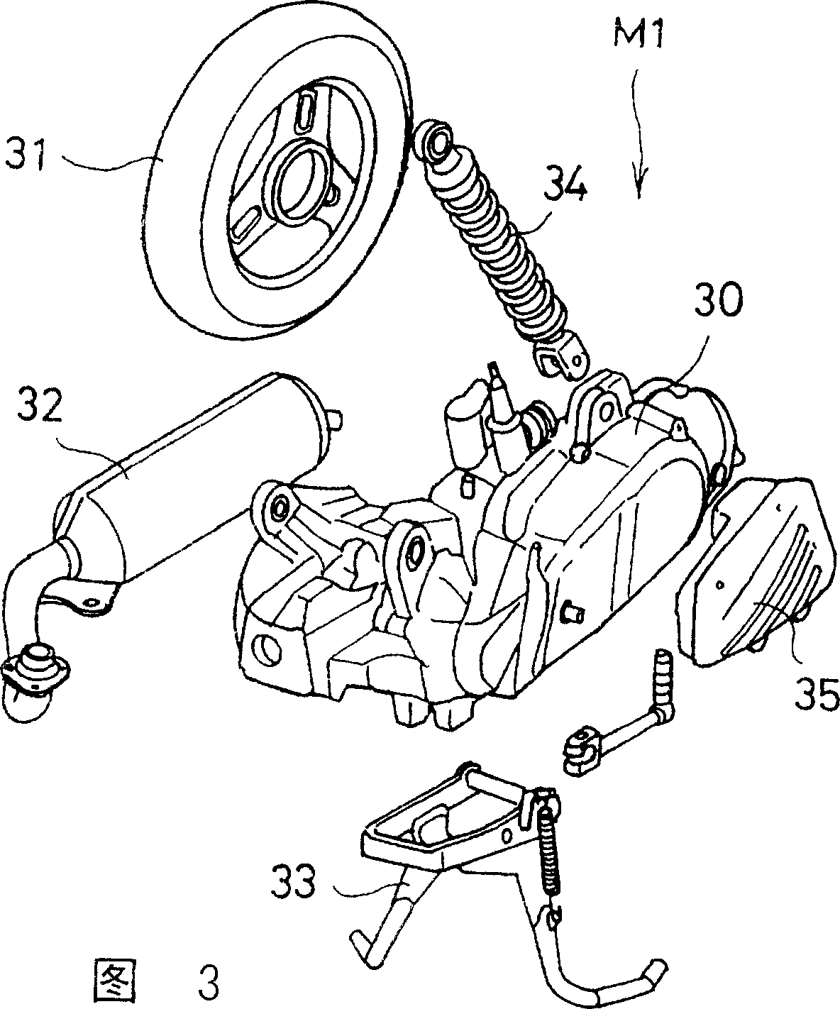 Modularized motor vehicle