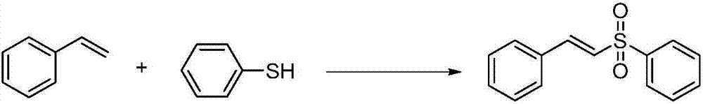 Preparation method of E-vinyl sulfones compound