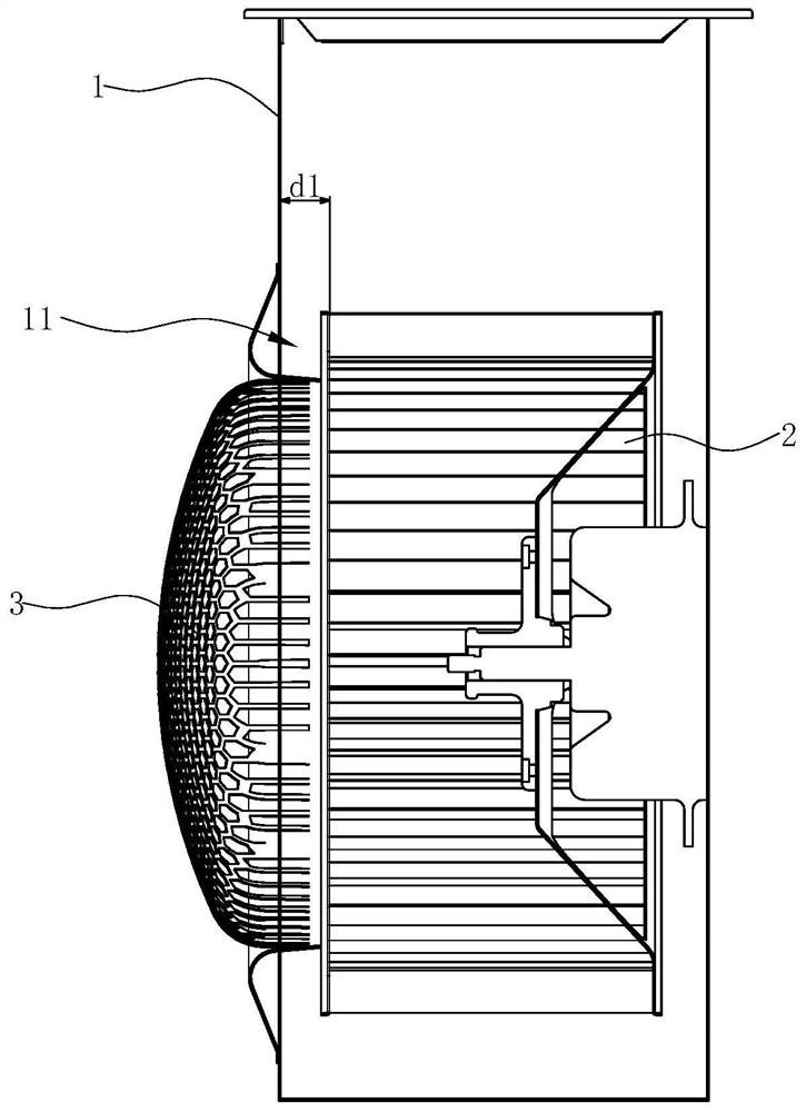 Selecting method for air inlet ring of fan system