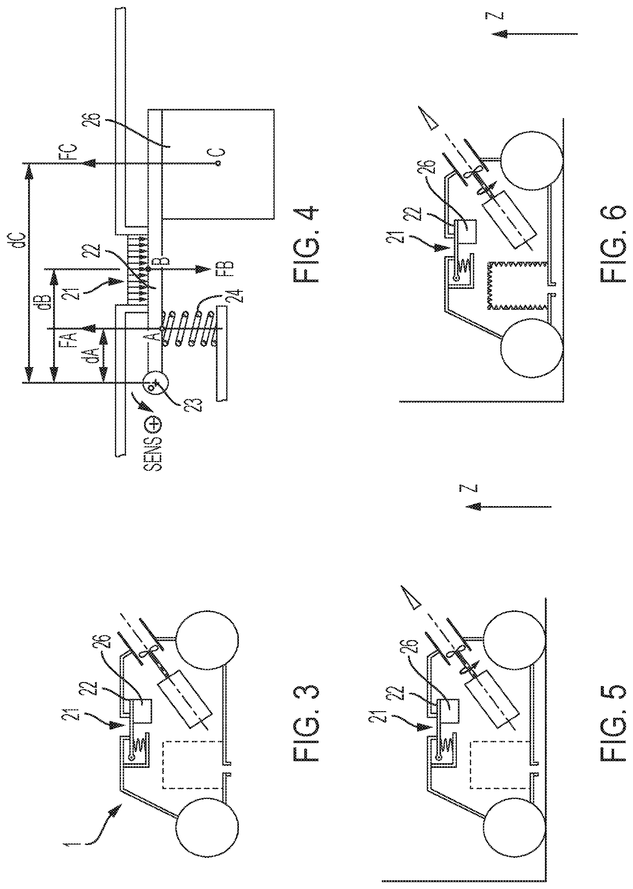 Swimming-pool cleaning apparatus comprising means for adjusting the pressure inside said apparatus