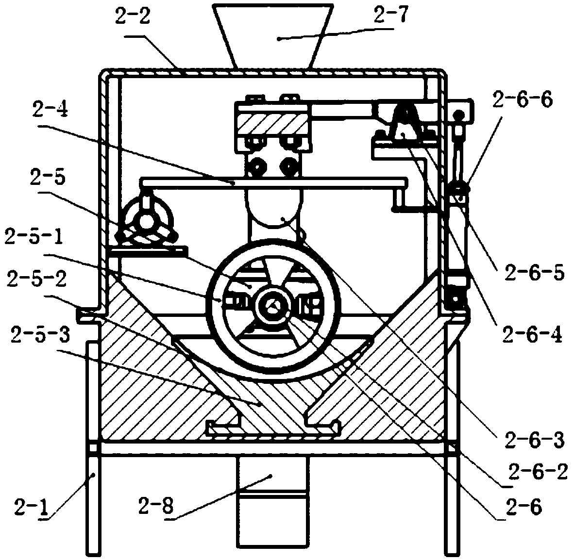Drum-type hard seed dormancy breaking production system