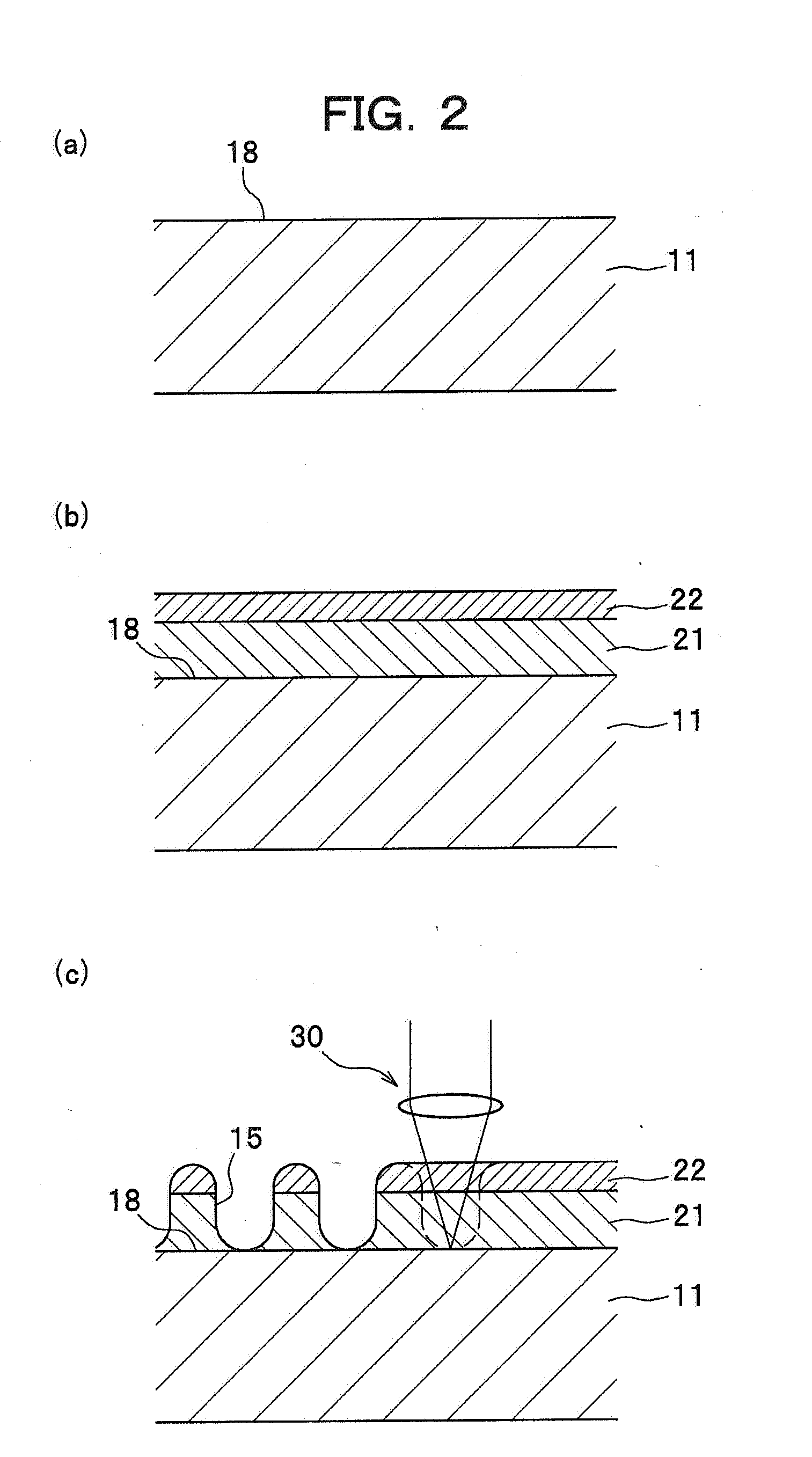 Method for manufacturing medium on which information is recorded in pit pattern