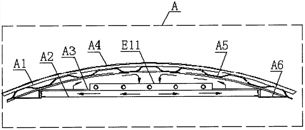 Solar greenhouse power generation system