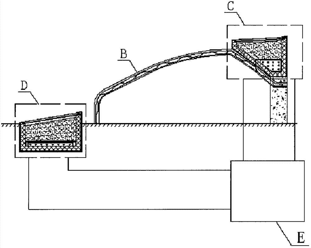 Solar greenhouse power generation system