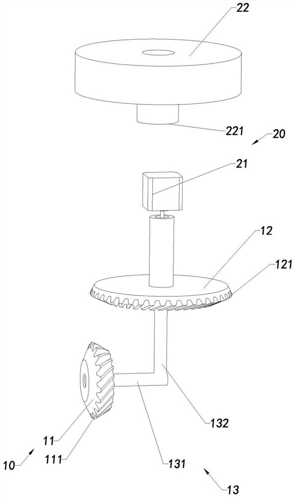 Near-net forming equipment for spiral bevel gears, manufacturing method thereof, and rolling assembly