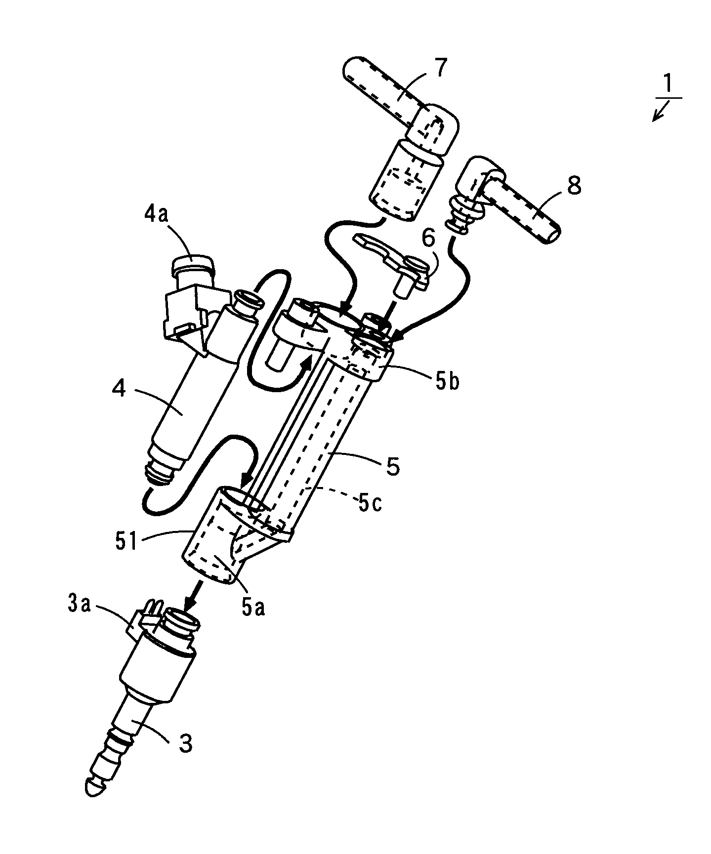Fuel injection device, an engine including the same, and vehicle