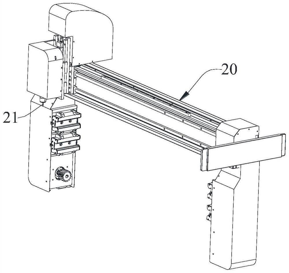 Adsorption platform of belt paving machine and control method of adsorption platform