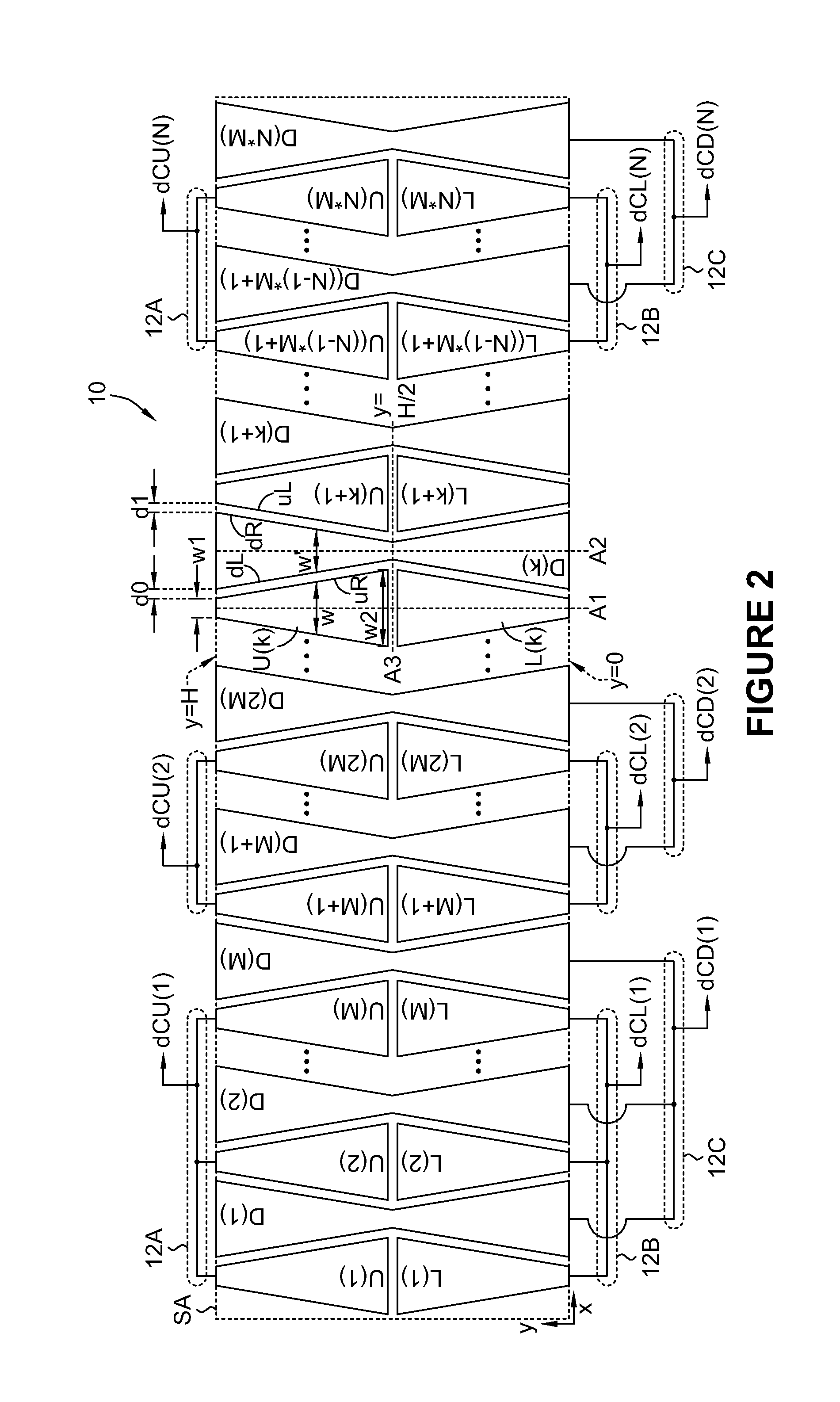 Touch display panel and associated method