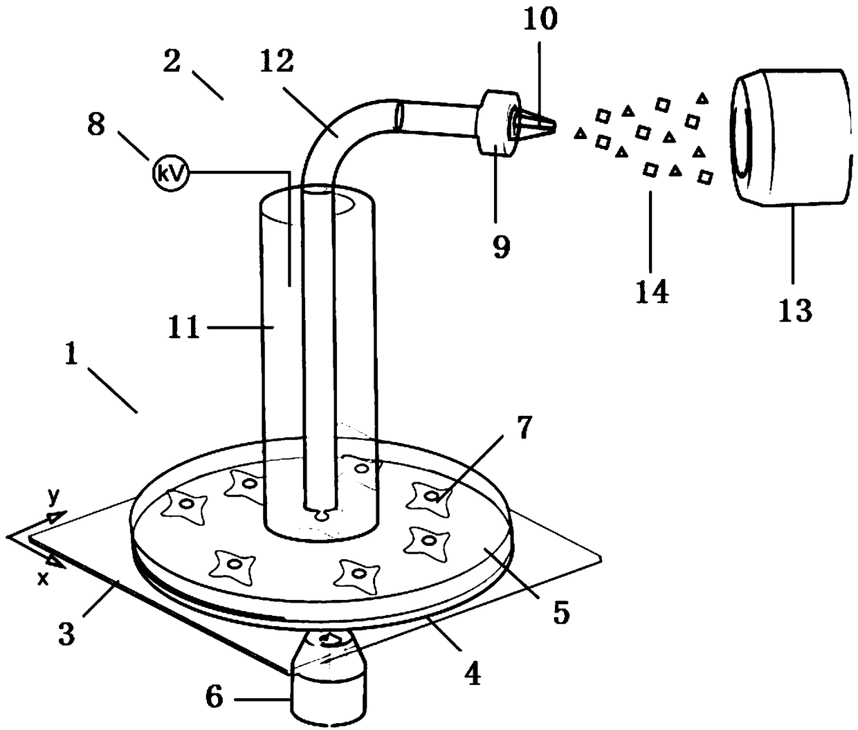 A mass spectrometry interface device for live single cell in situ lysis and online ionization detection