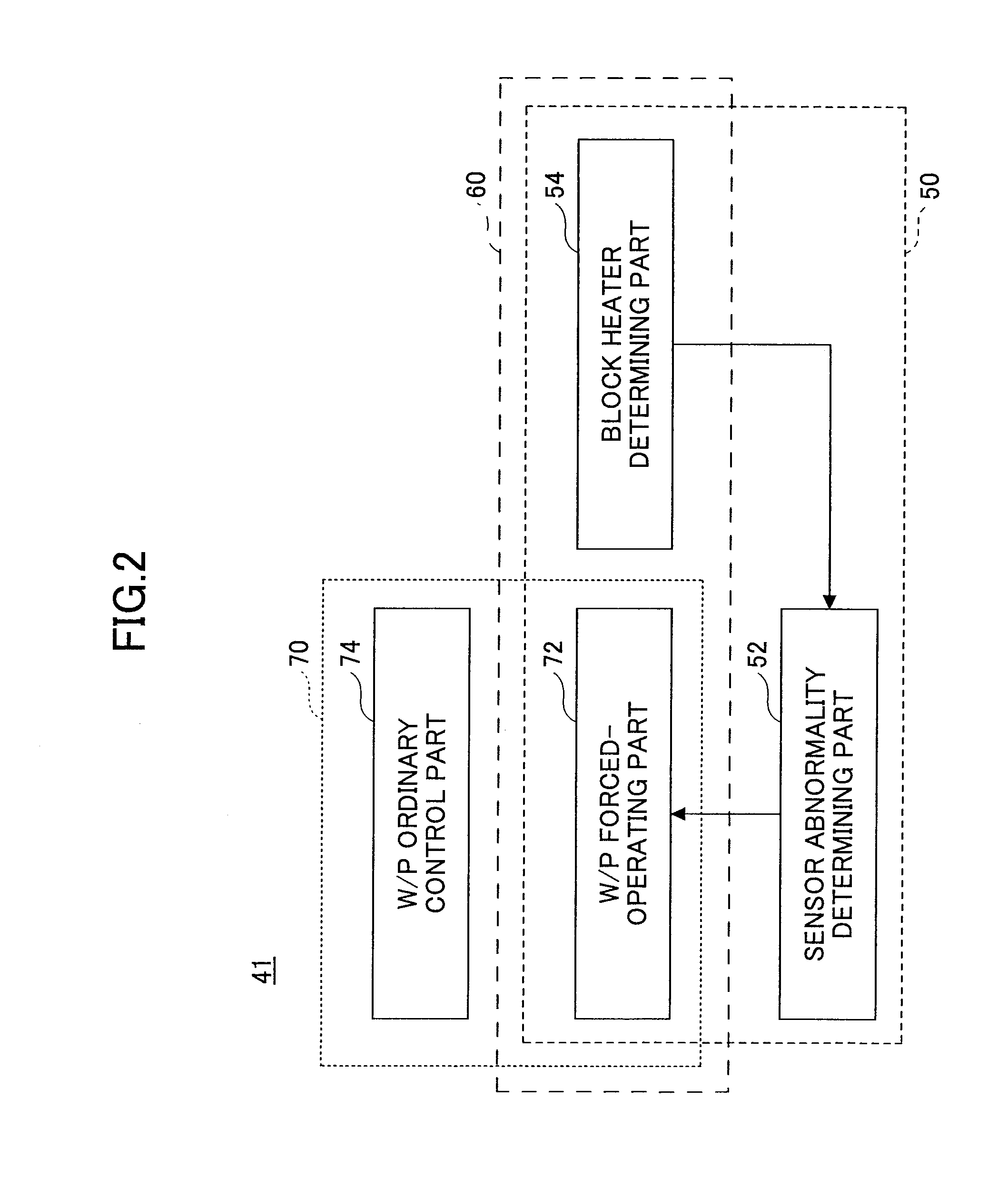 Sensor abnormality detection apparatus and a block heater installation determining apparatus