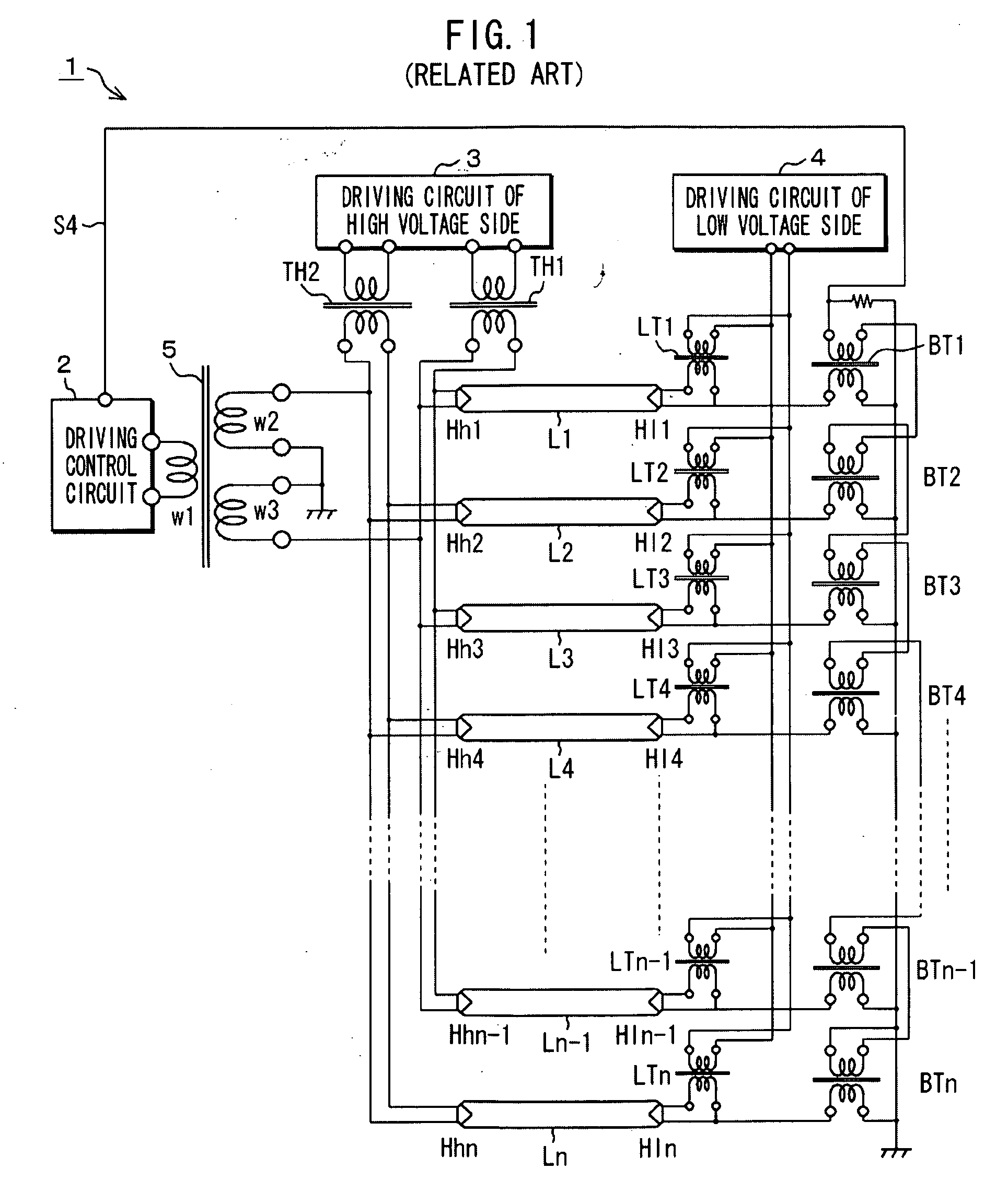 Fluorescent lamp driving device and liquid crystal display apparatus using the same