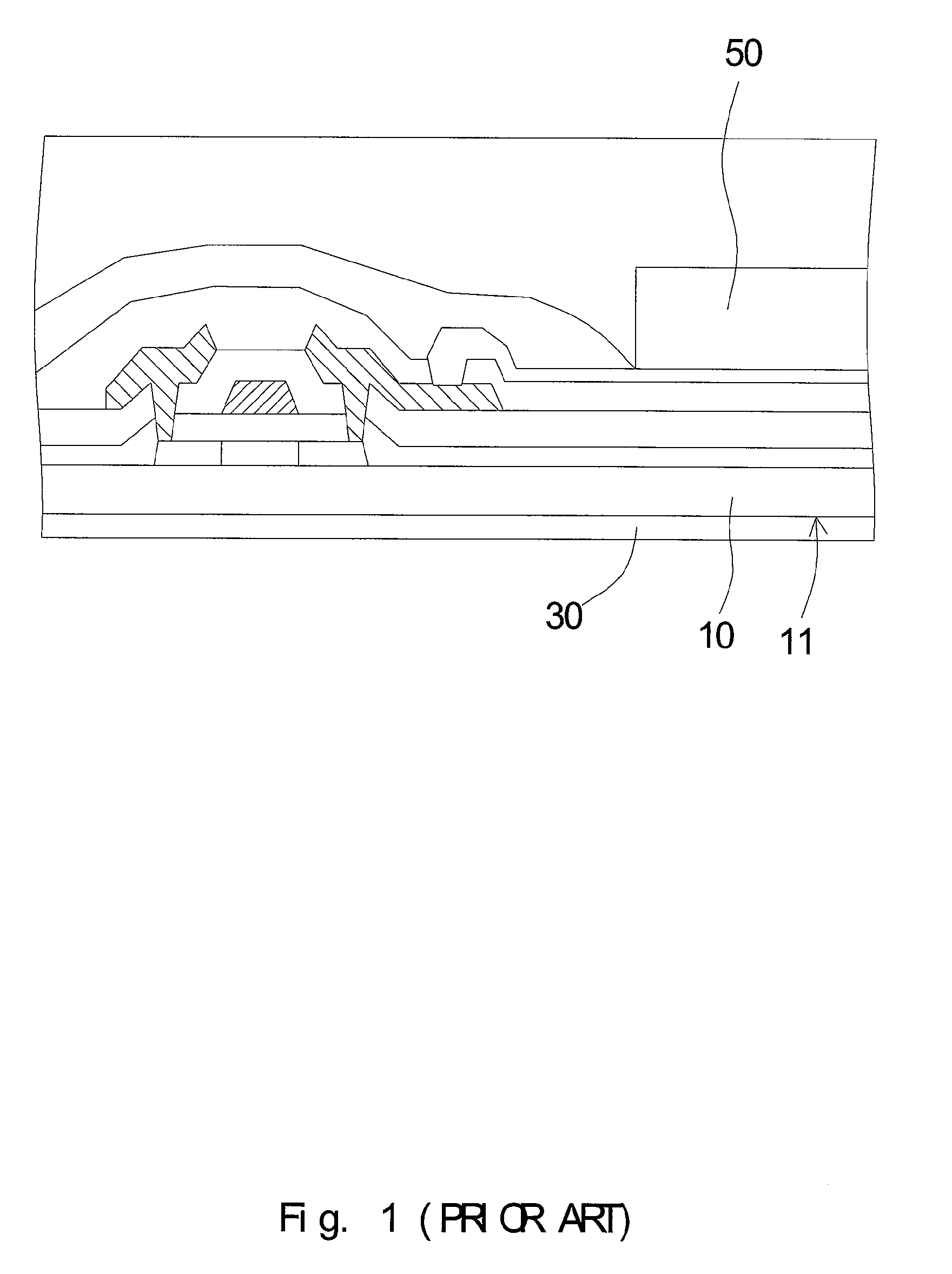 Pixel Unit Structure of Self-Illumination Display with Low-Reflection