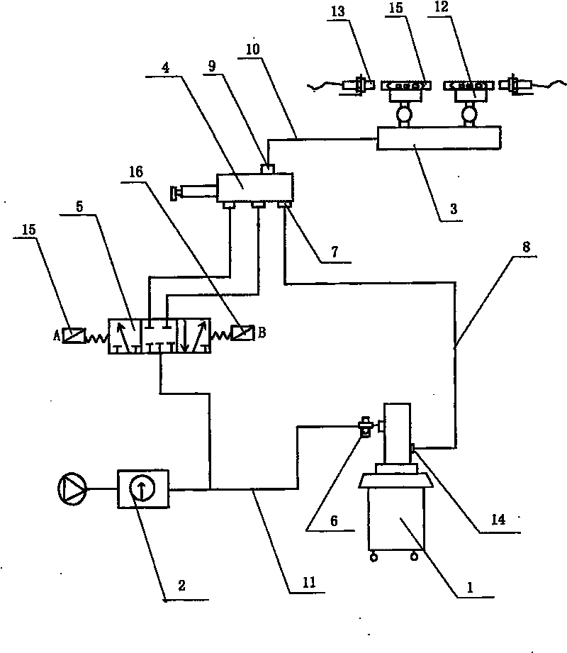 Oil or grease coating machine