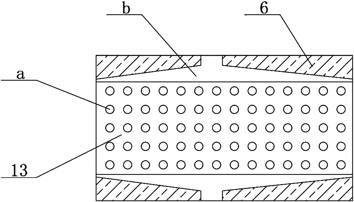 Cooling liquid recovering device for worm gear machining