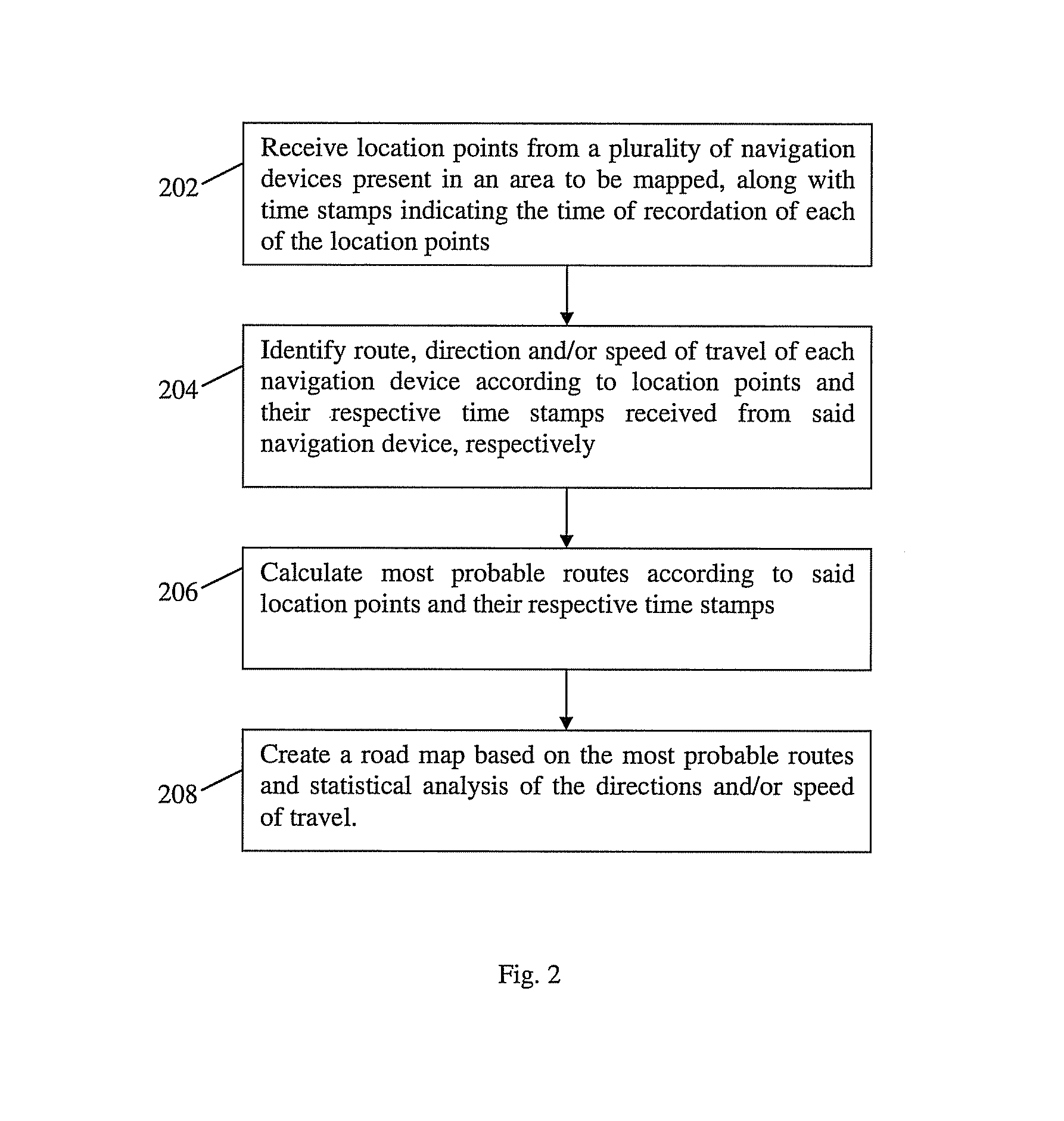 System and method for road map creation