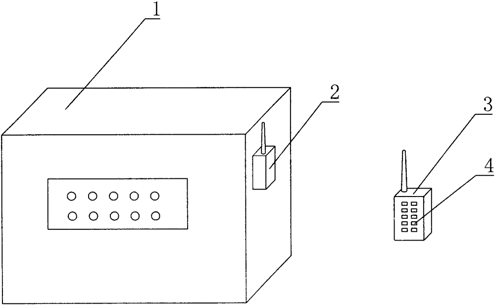 A control device for a concrete pump truck