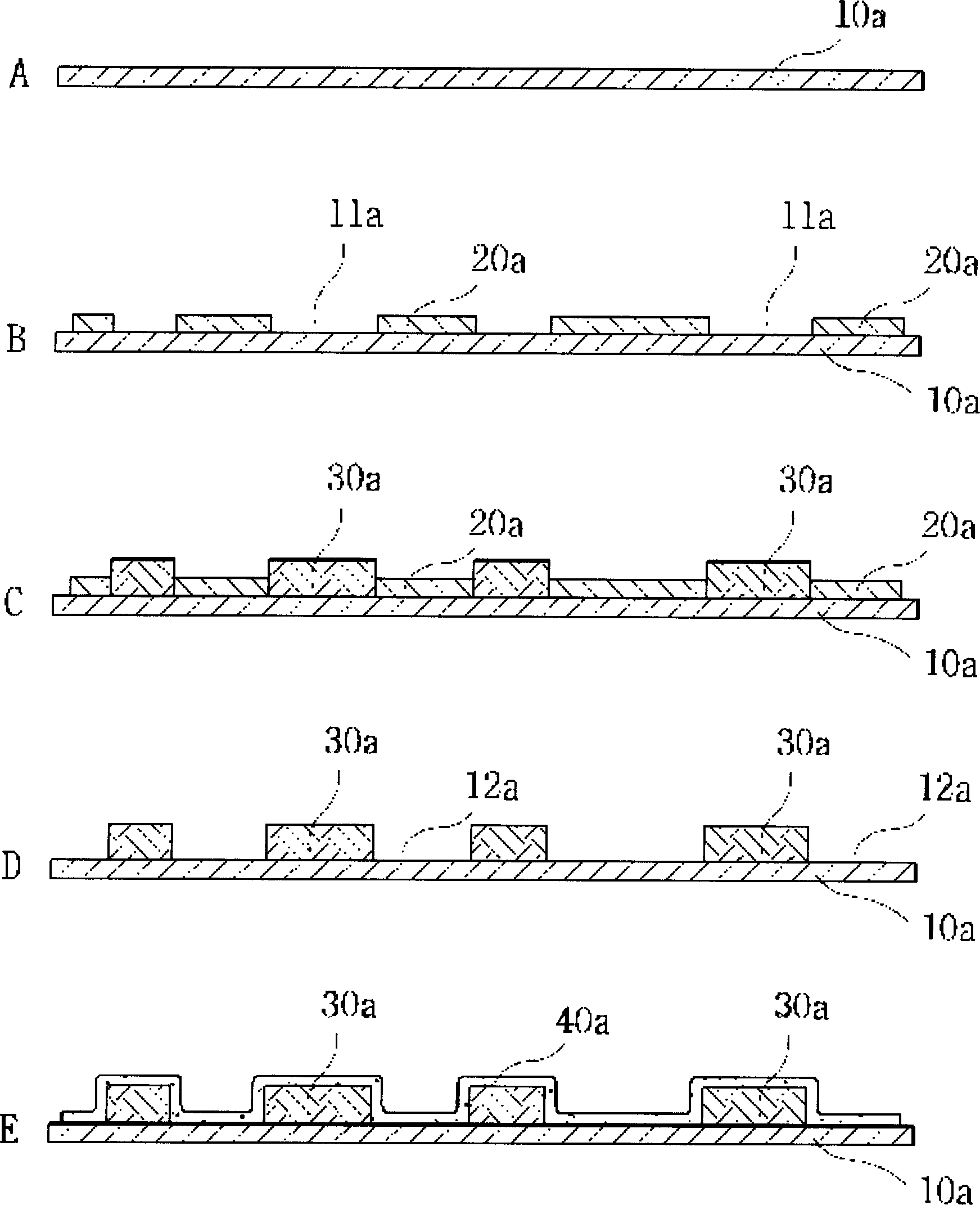 Heating film manufacturing method and its relational heater
