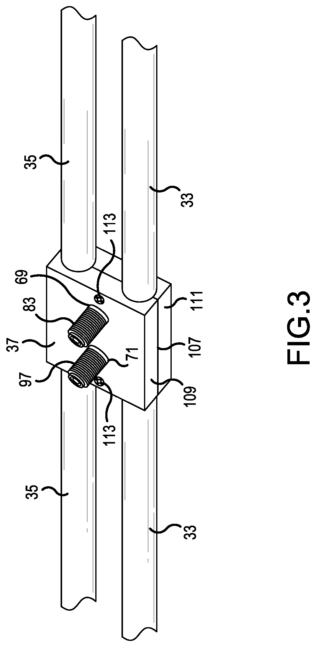 Dual coax network with power distribution and mid-span tap for signals and/or power from same