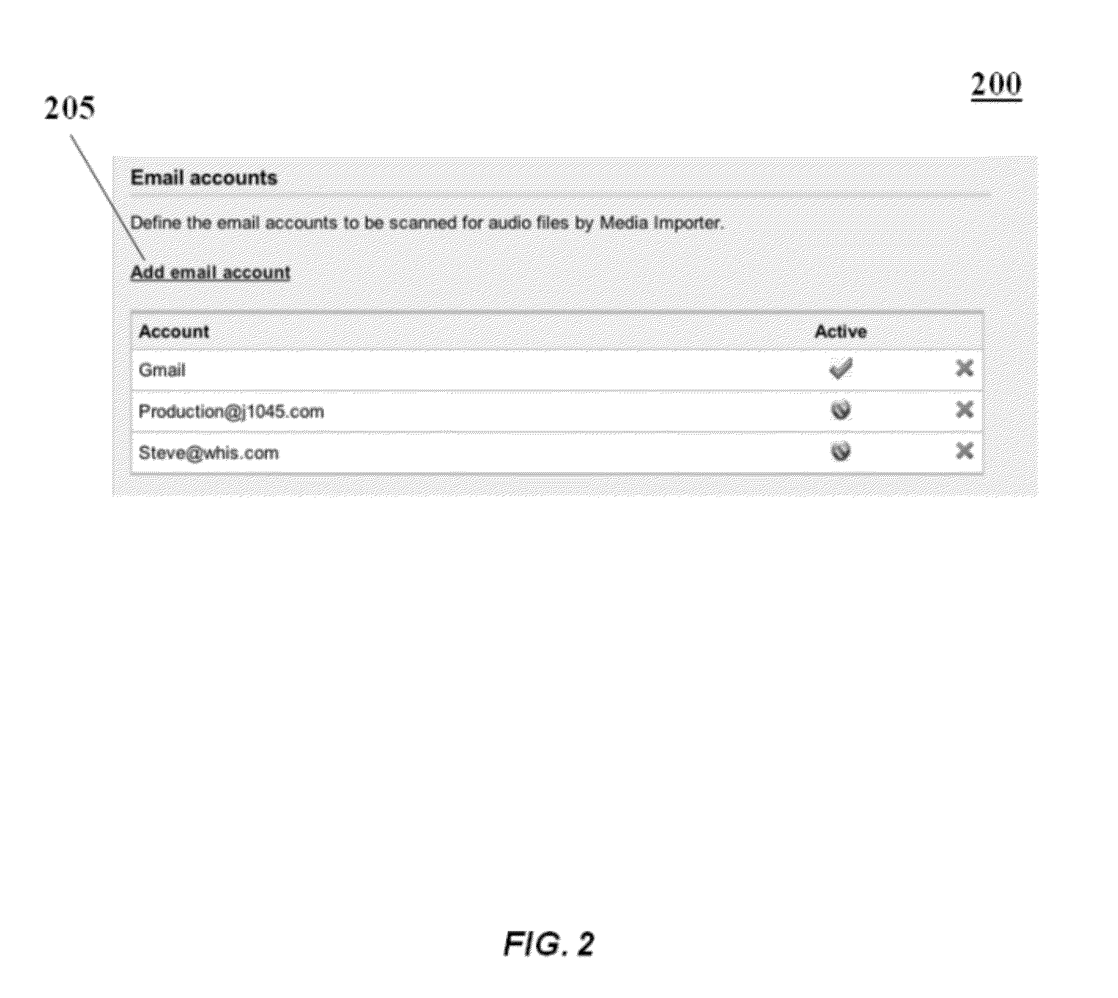 Systems and methods for importing media file email attachments