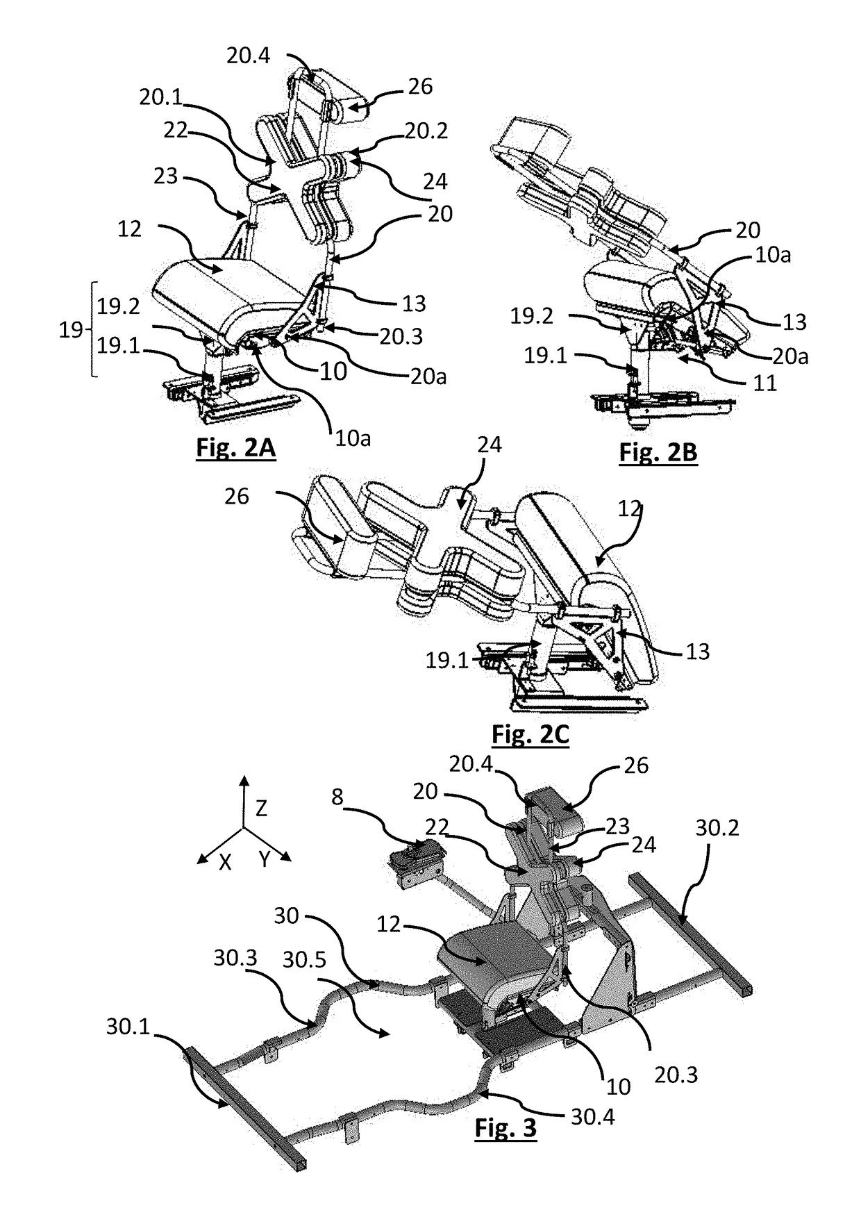 Ergonomic seat tilting between two configurations