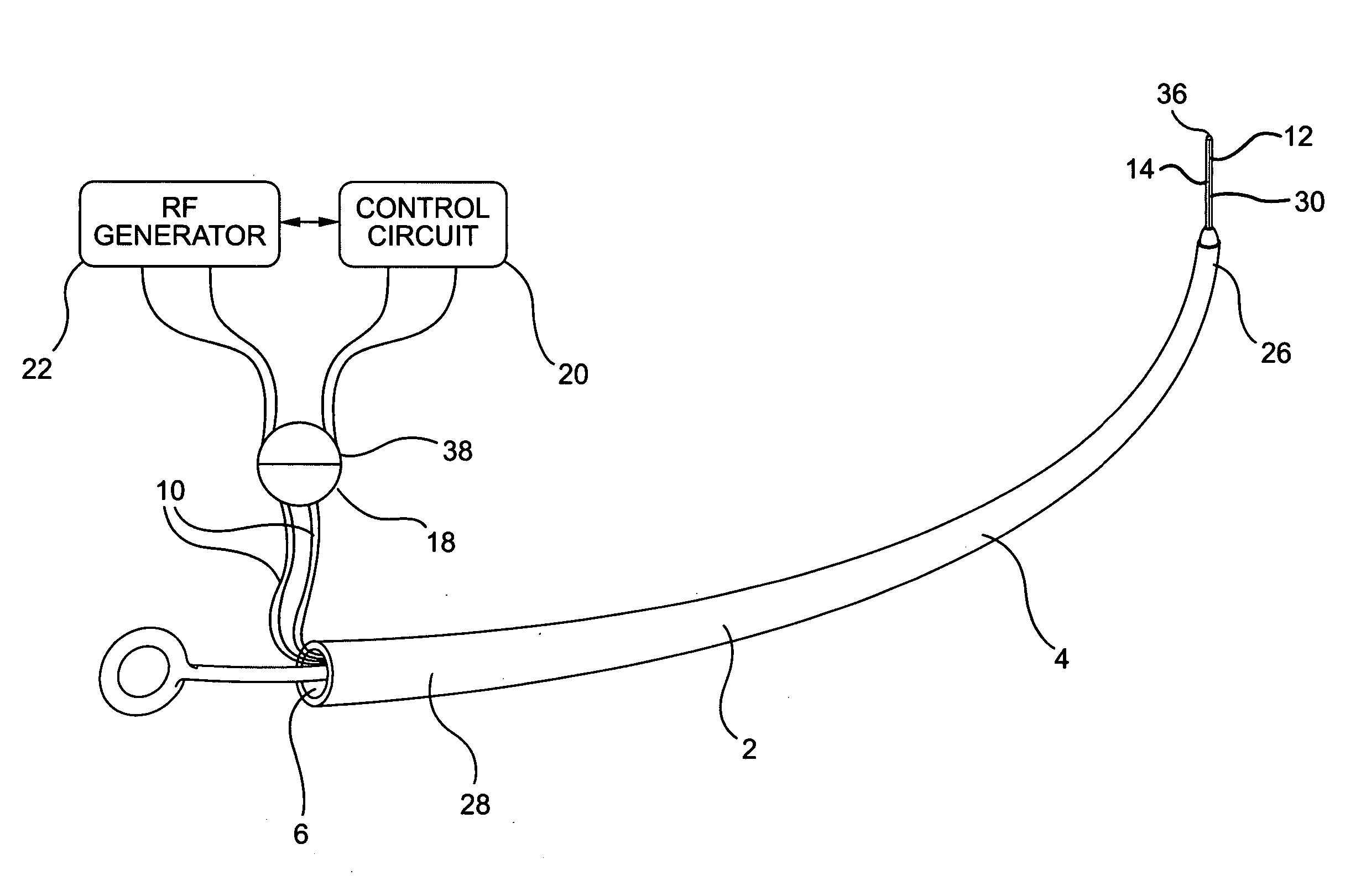 Tubal sterilization device having expanding electrodes and method for performing sterilization using the same