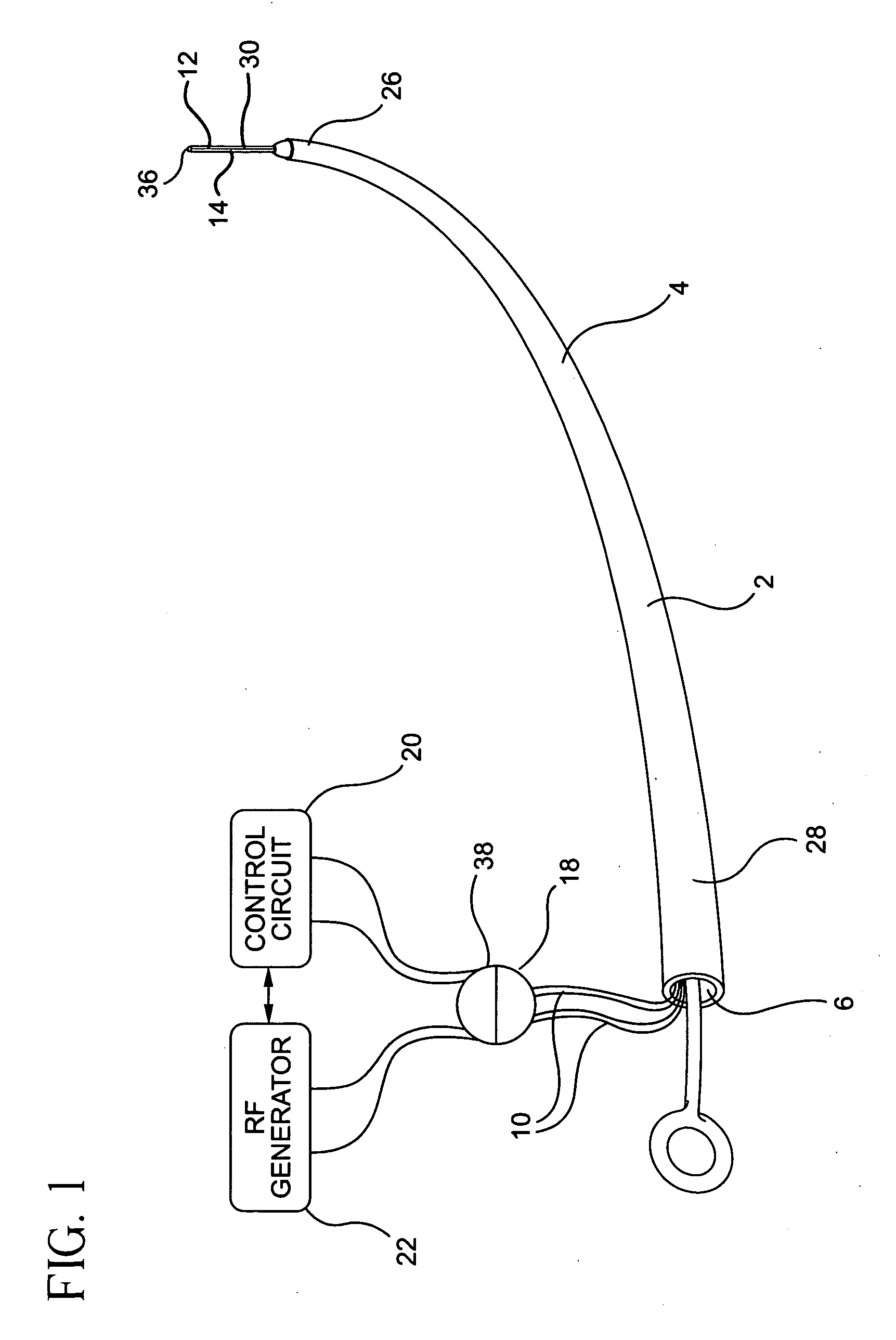 Tubal sterilization device having expanding electrodes and method for performing sterilization using the same