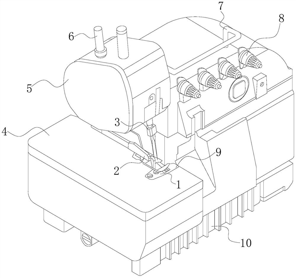 Automatic non-woven bag seam machine