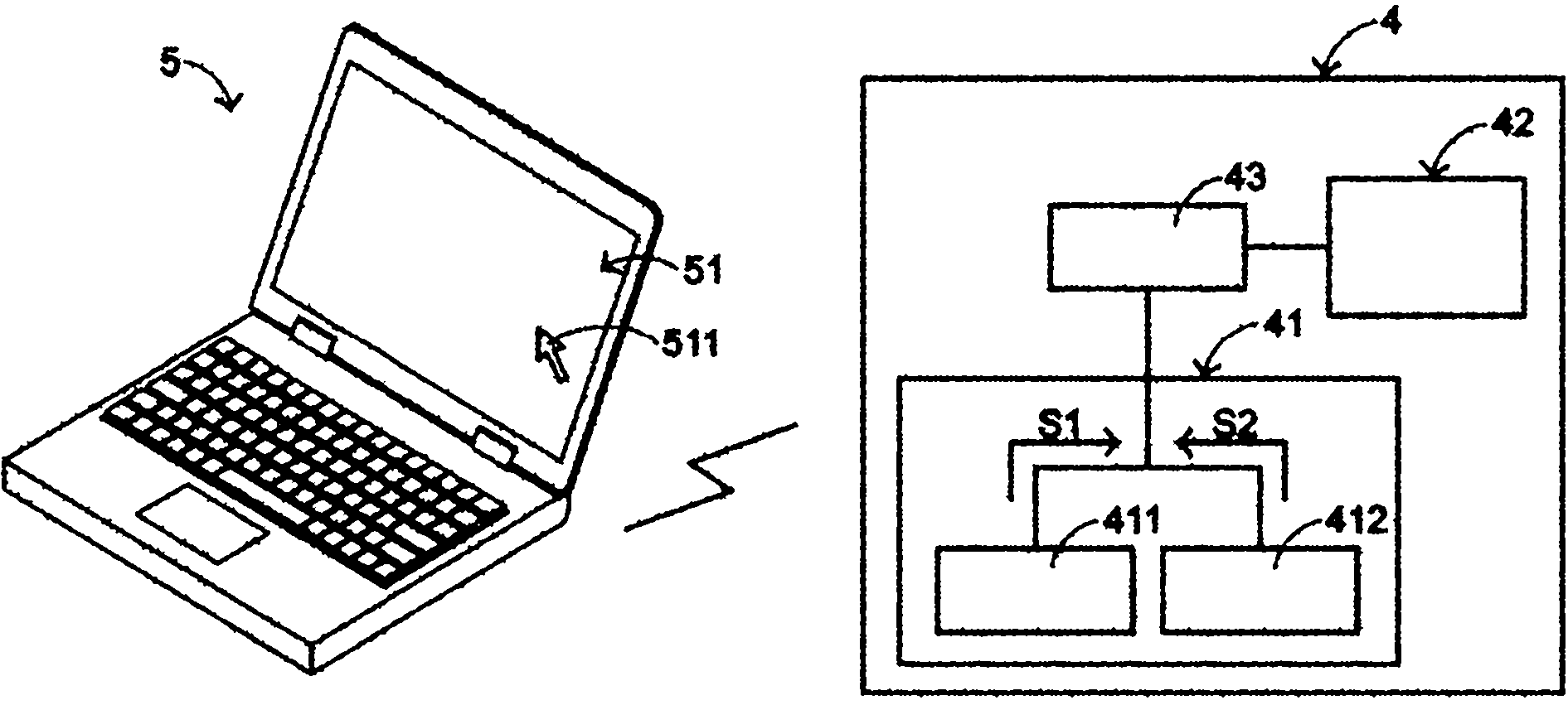 Input device of computer system