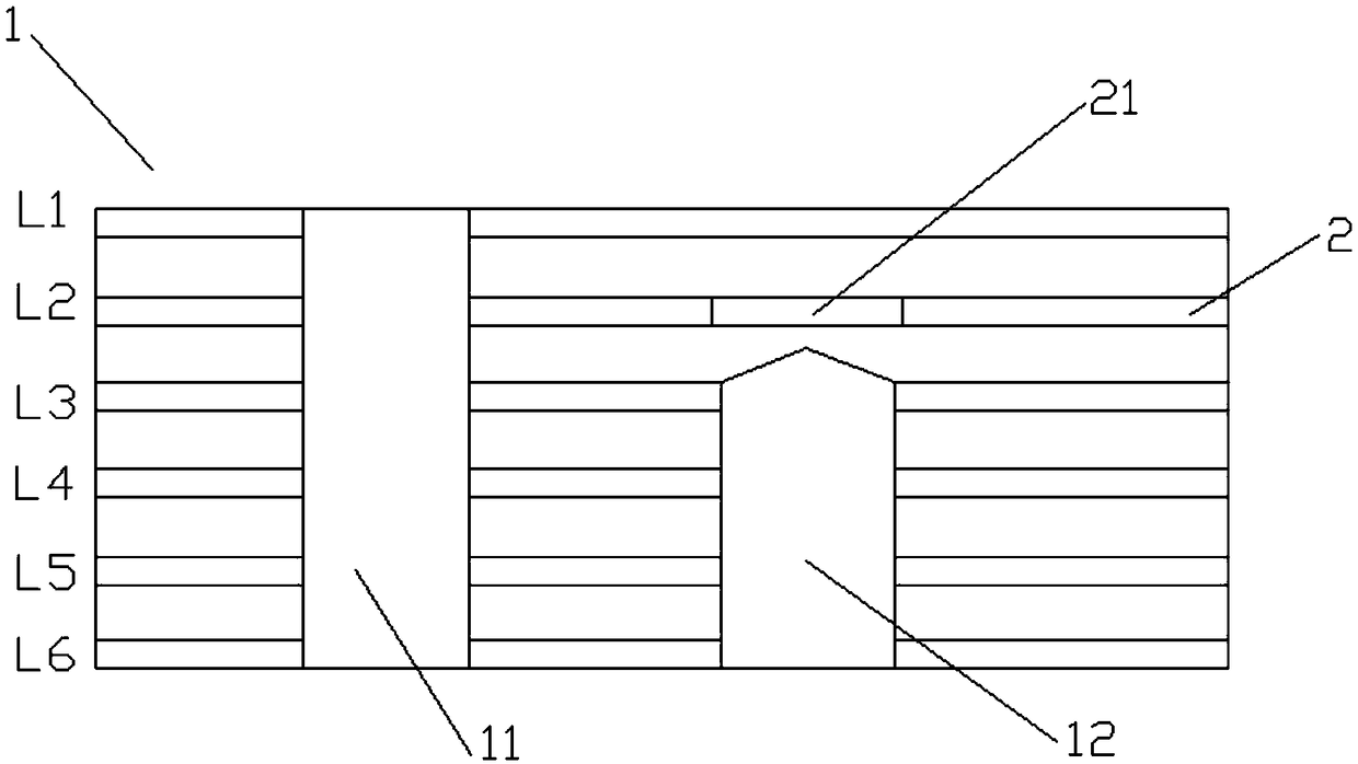 Printed circuit board with blind hole instead of back drill hole and manufacturing method thereof