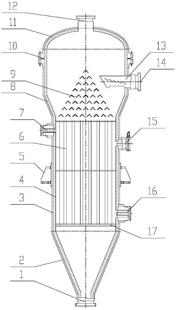 Detachable plate type indirect heating coal pyrolysis device