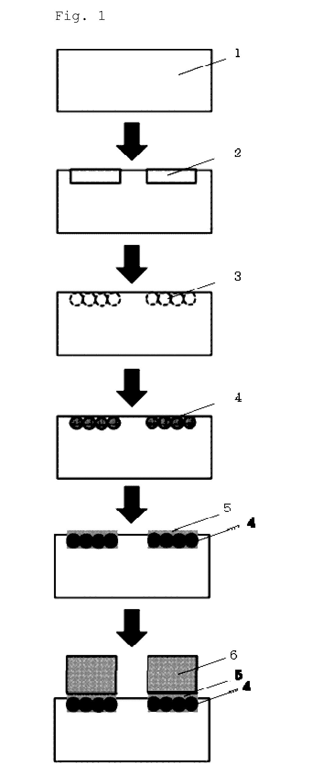Method for producing a resin substrate having a metal film pattern formed thereon