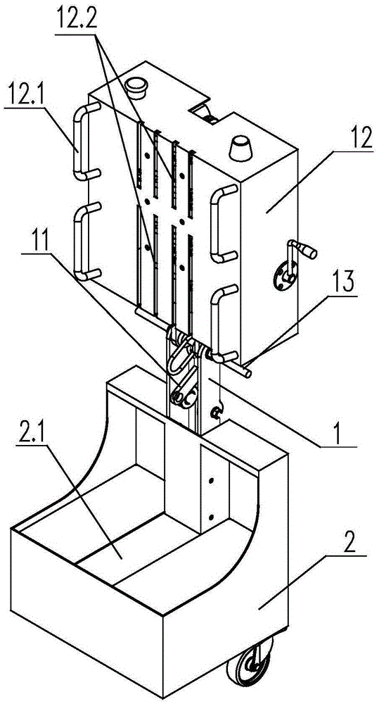 Safe lifting appliance