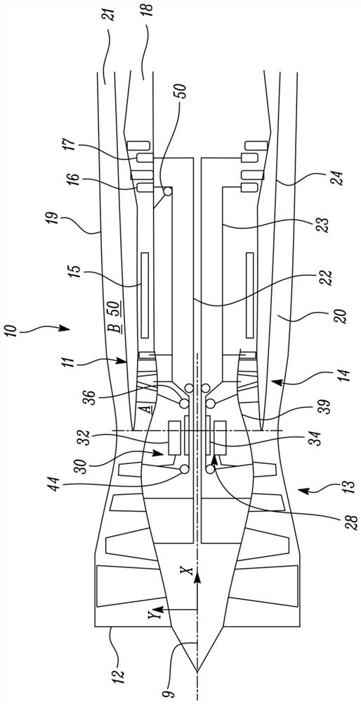 Gas turbine engine generator