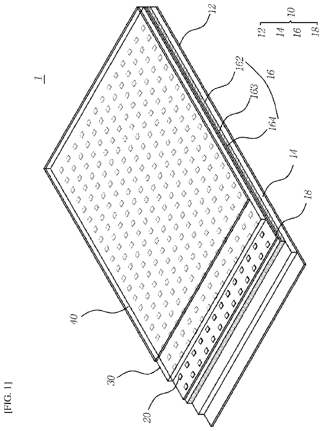 Flexible lighiing device and display panel using micro LED chips